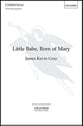 Little Babe Born of Mary SATB choral sheet music cover